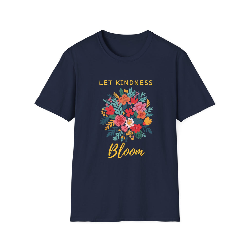 Let Kindness Bloom – Floral Bouquet T-Shirt