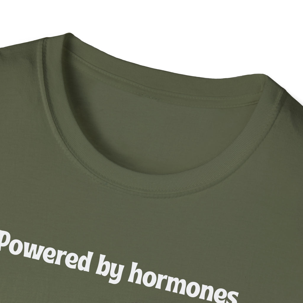 Powered by Hormones (Send Help) T-Shirt