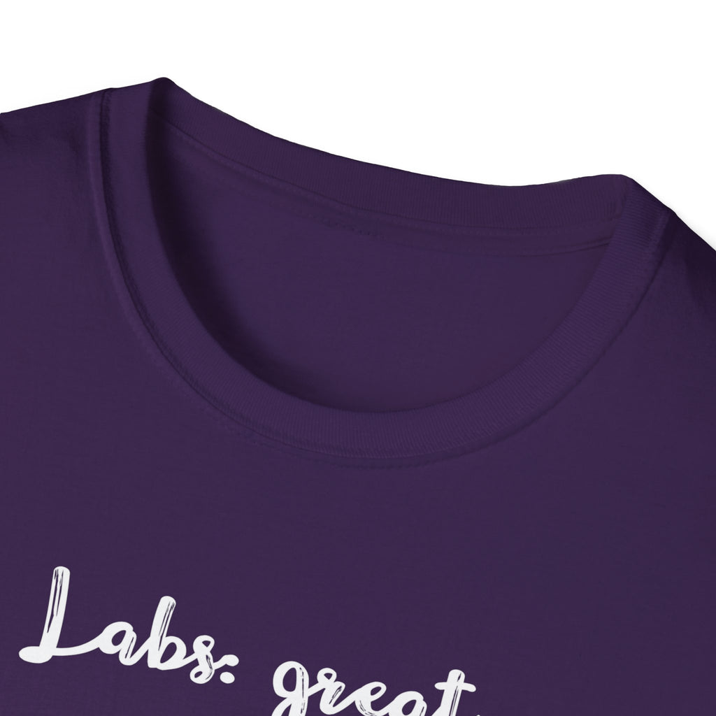 Labs: Great . Me: Not so Much. T-Shirt