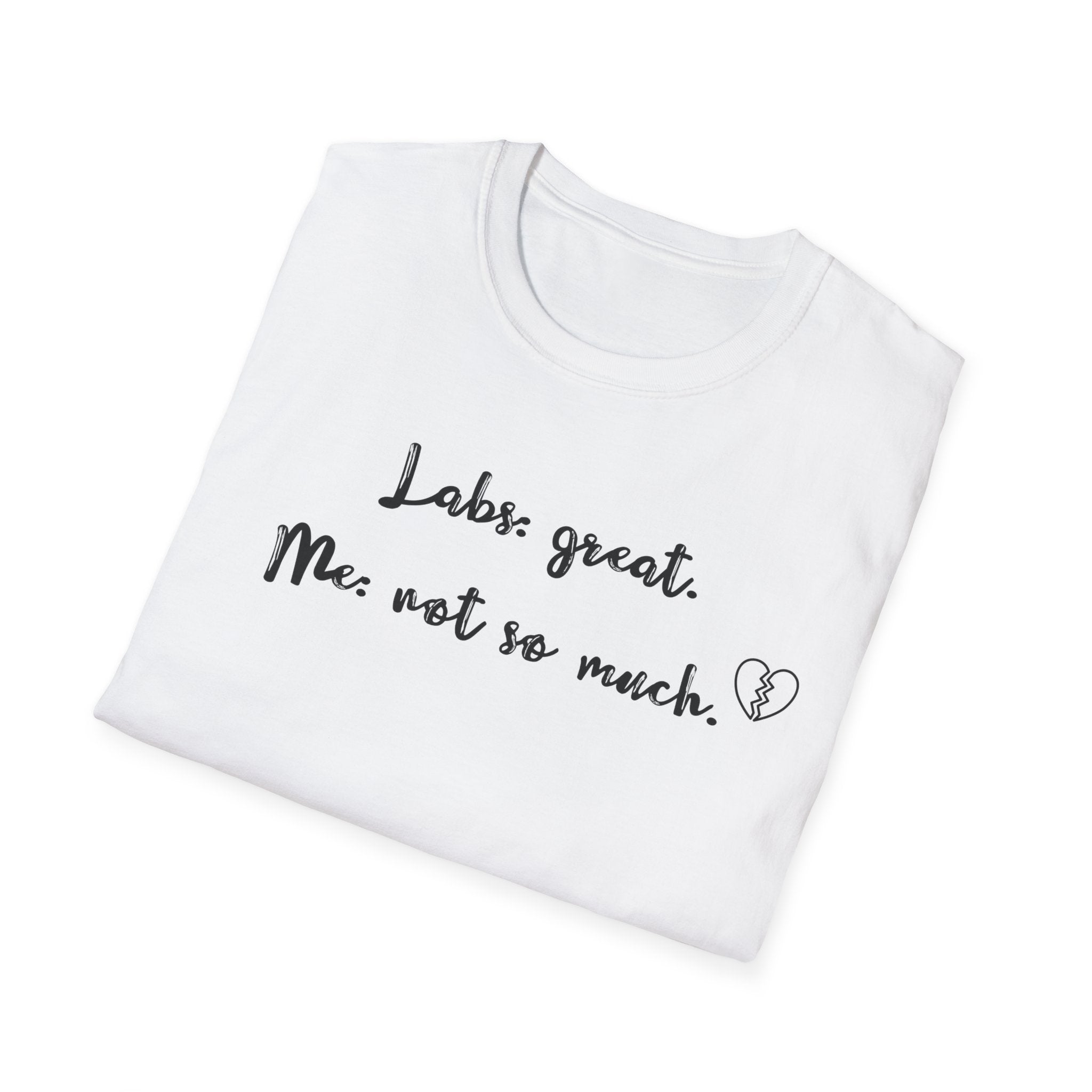 Labs: Great . Me: Not so Much. T-Shirt