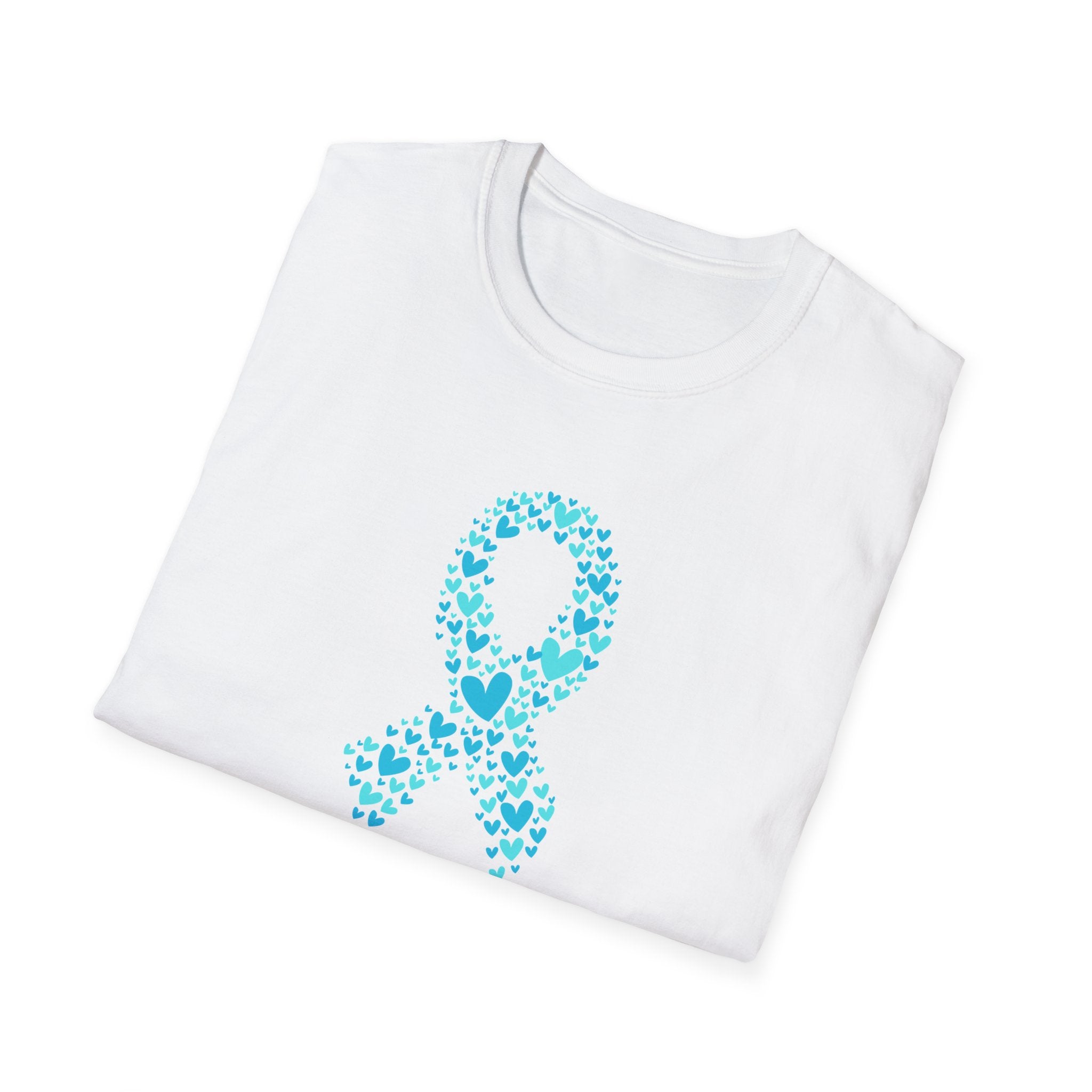 PCOS Awareness Teal Ribbon T-Shirt