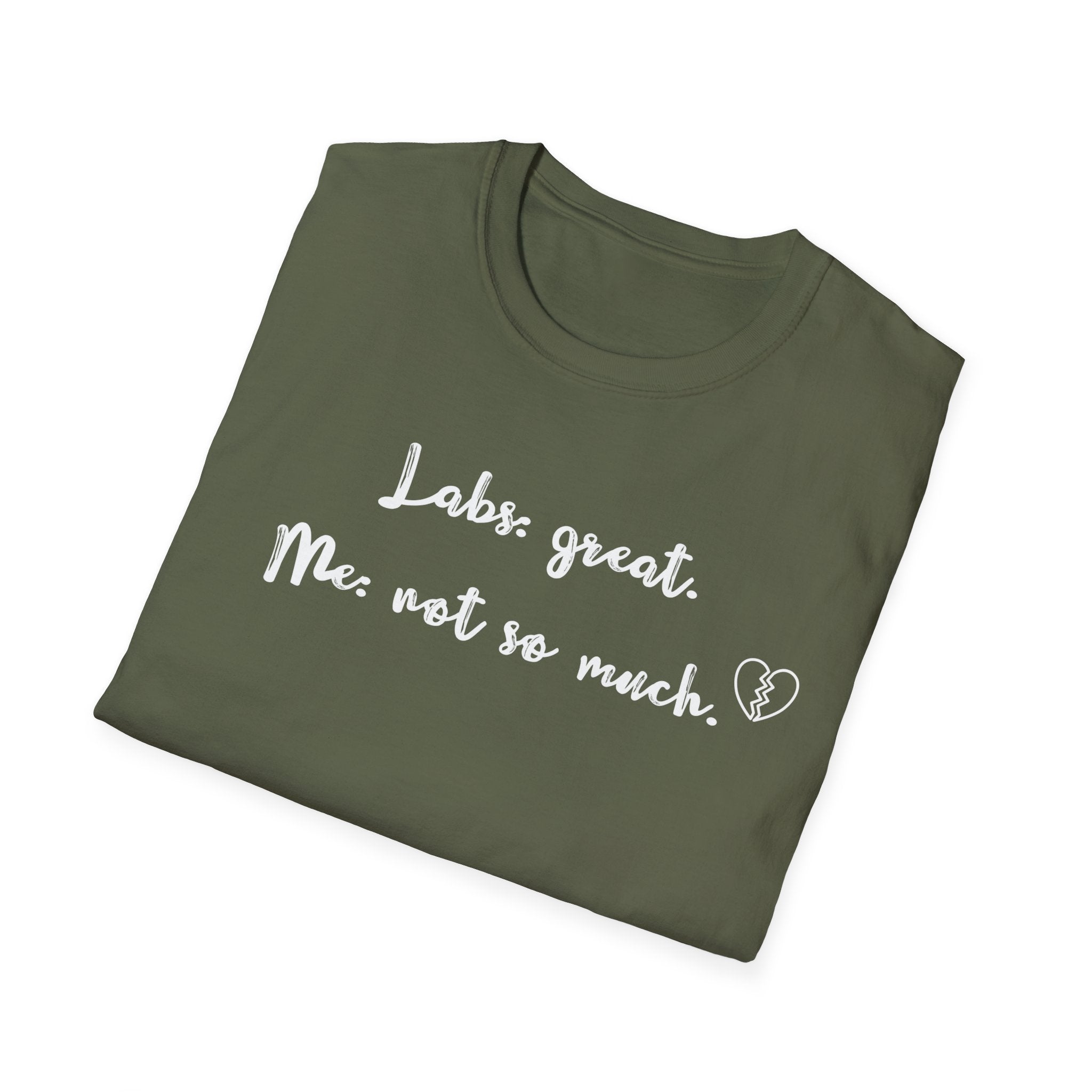 Labs: Great . Me: Not so Much. T-Shirt
