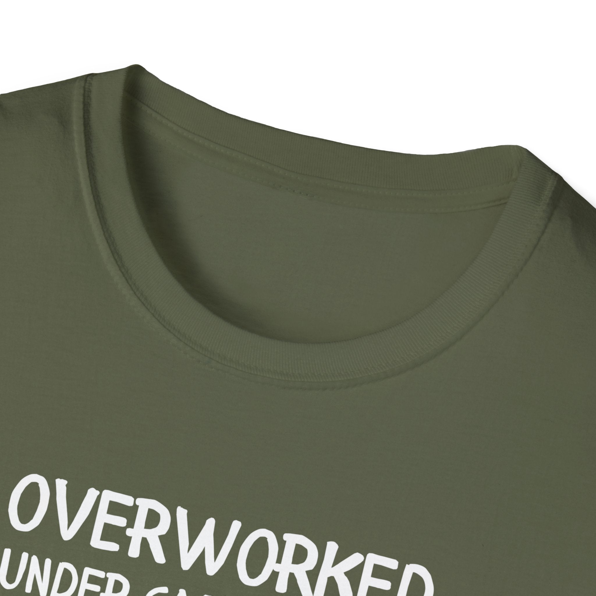 Overworked Under Caffeinated T-Shirt