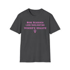 More Research Less Gaslighting Women's Health T-Shirt