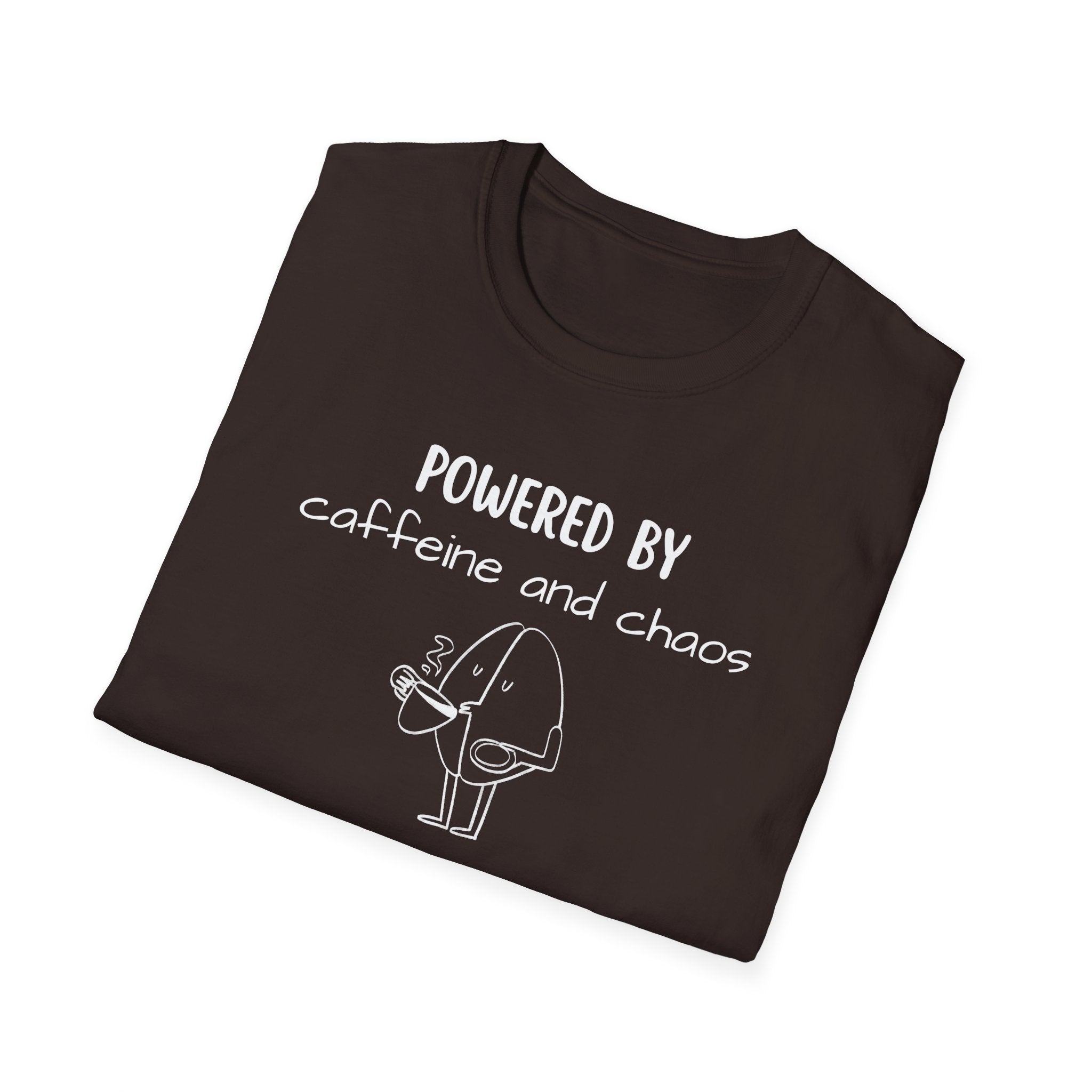 Powered By Coffee and Chaos T-Shirt