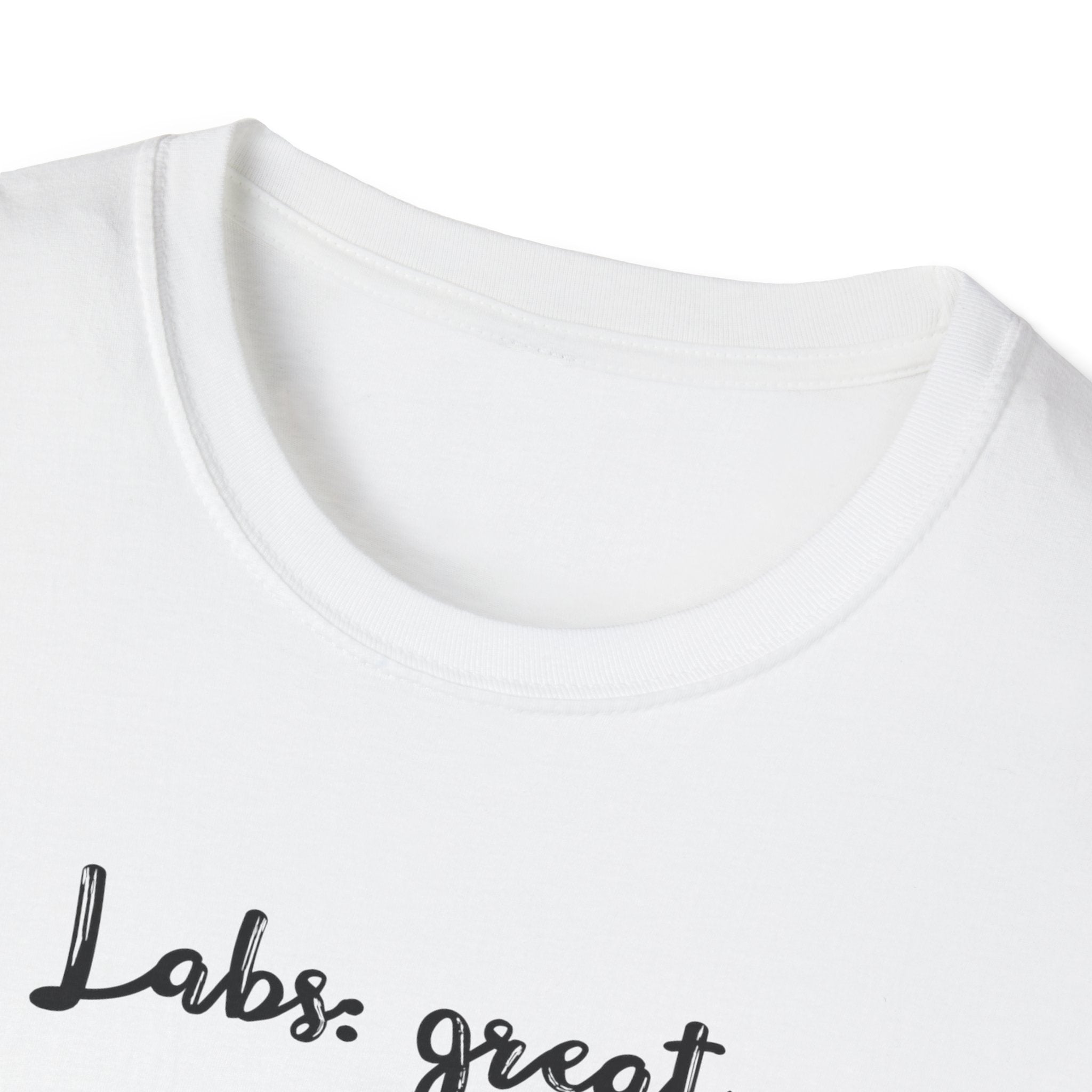 Labs: Great . Me: Not so Much. T-Shirt