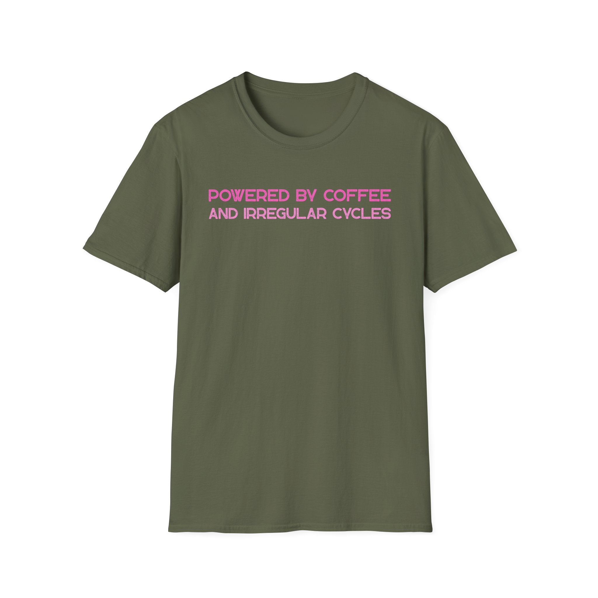 Powered by Coffee & Irregular Cycles T-Shirt