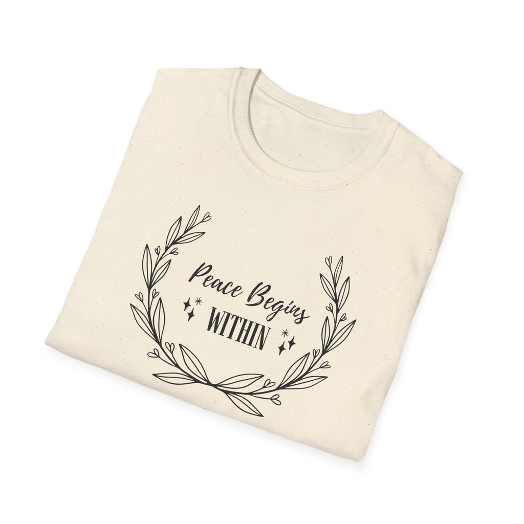 Peace Begins Within T-Shirt