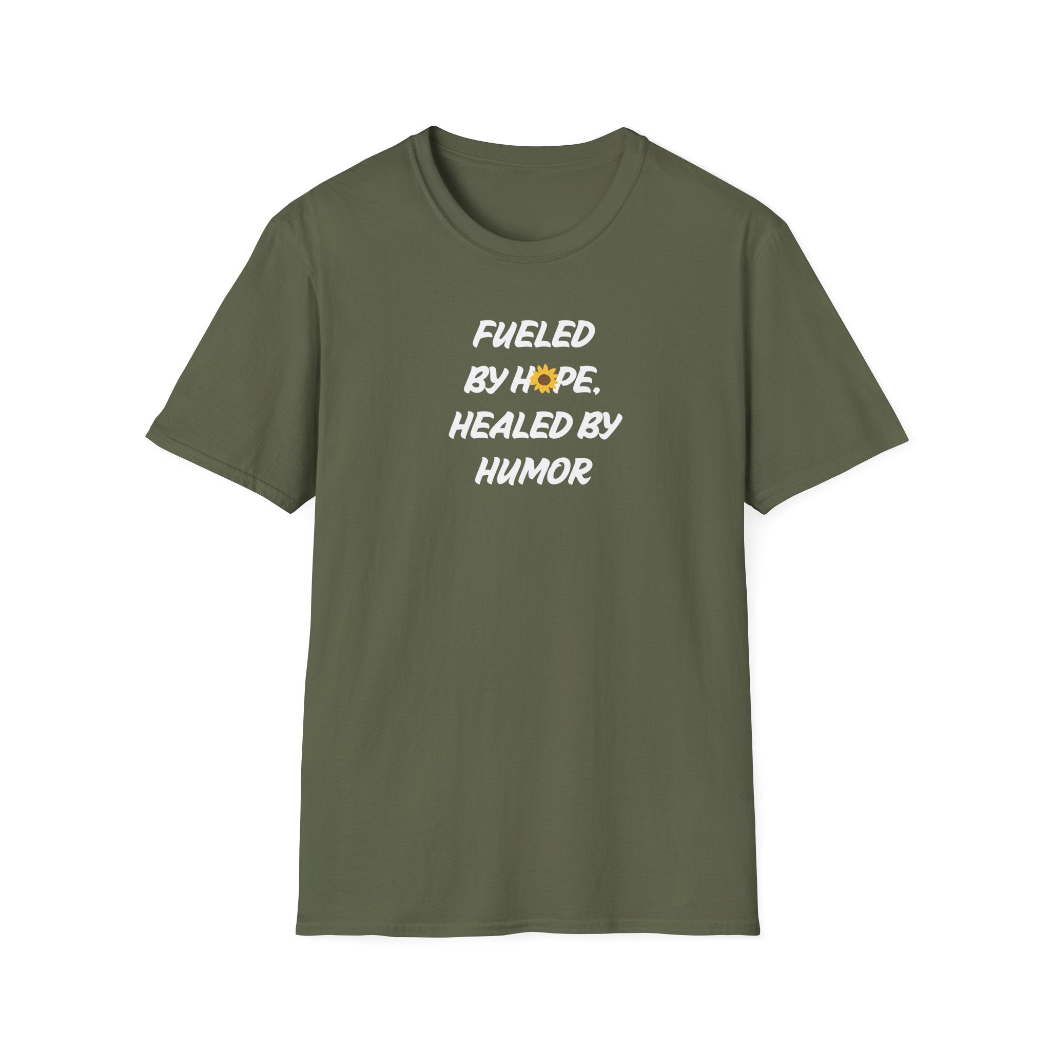 Fueled by Hope Healed By Humor T-Shirt